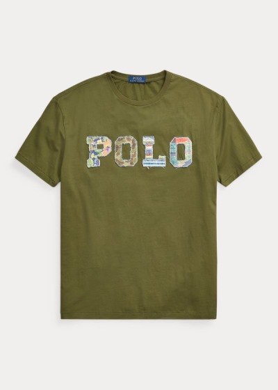 Men's Polo Ralph Lauren Classic Fit Logo T Shirts | 273061GPT